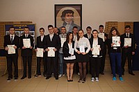 Nagrody dla uczniów za  wzorową frekwencję w I okresie.