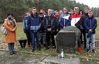 Wycieczka uczniów ZSS do obozu zagłady w Chełmnie nad Nerem